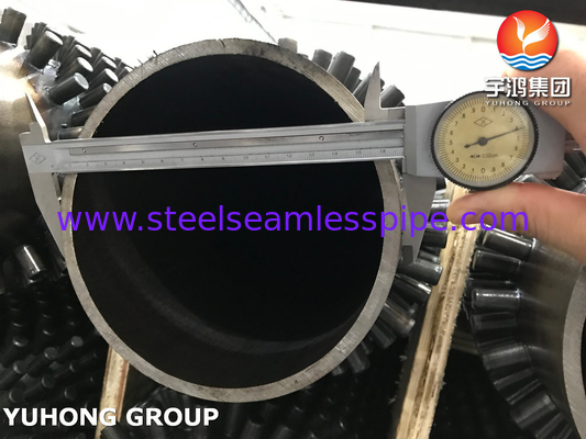 ASTM A106 Gr.B Seamless Studded Fin Tube For Boiler/Furnace Application