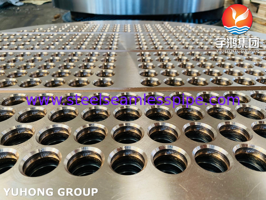 ASTM Carbon Steel Alloy Steel Copper Heat Exchanger Parts Tube Sheet