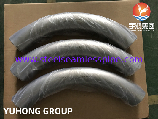 Duplex Steel 2205 Fittings, ASTM A815 WP-S S31803 1.4462 Butt Weld  90 Deg 5D Elbow B16.9