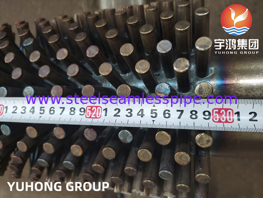 ASTM A213 T9 Alloy Steel Fin Tube Studded Tube For Heat Exchangers