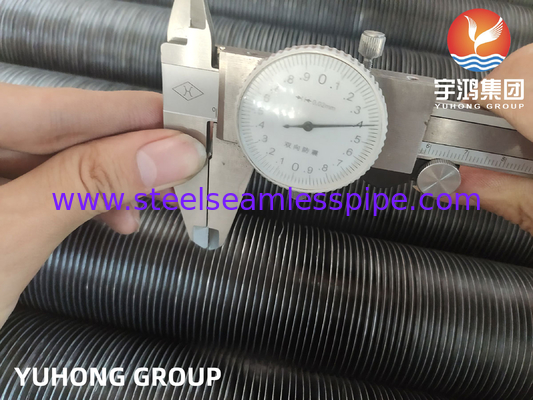 Asme Sa179 Diameter 25.4mm Cs Tube With Embedded Type Fins Finned Tube