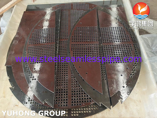 ASME SA516 GR.70N Double segmental baffle For Heat Exchanger Application