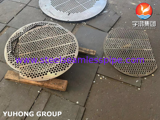 ASME SB171 C71500  Transverse baffle, longitudinal baffle, Impingement plate for  Heat Exchanger Application