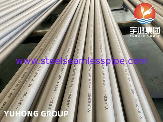 ASME SA213 TP316L 35x2x8000MM Seamless Pickled Boiler Tube for Heat Exchangers