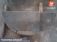 EN 10025-2 S235JR Carbon Steel Baffle Support Plate For Heat Exchanger