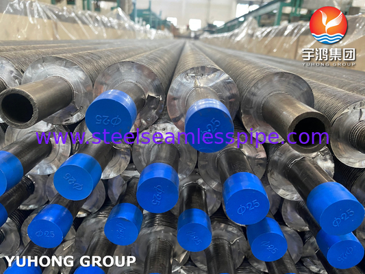 ASTM A179 Seamless Tube, Aluminum Al1060 Fin Embedded G type Fin tube