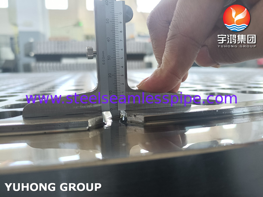 Forged EN10222-4 P280GH / 1.0426 Carbon Steel Tubesheet for Heat Exchanger