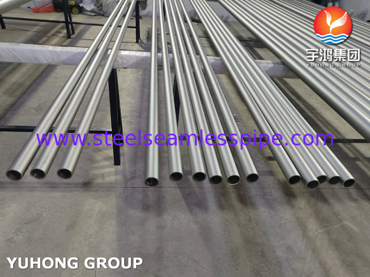 ASTM B407 UNS N08800, Alloy800, 1.4876 Nickel Alloy Seamless Pipe For Seawater Desalination