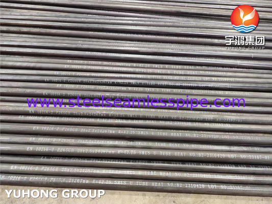 EN10216-2 P265GH 1.0425 SEAMLESS U BEND TUBE FOR HEAT EXCHANGER PT TEST
