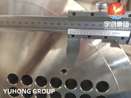 EN10028 1.4541 Stainless Steel Tube Sheet For Floating Head Exchanger Shell Heat Exchanger