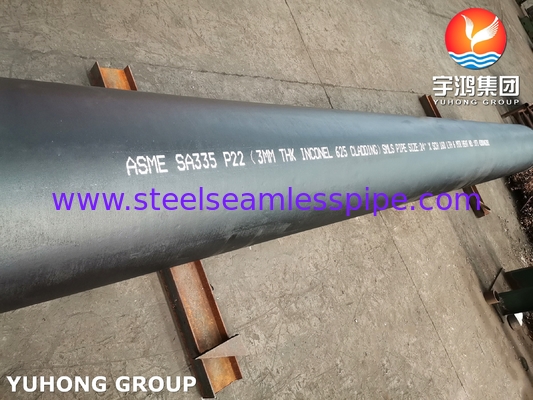 P22 HOT ROLLED ALLOY STEEL CHROME MOLY SEAMLESS PIPE ASME SA335