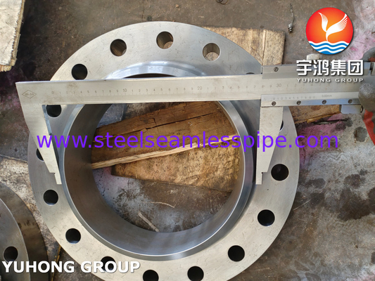 ASTM SA266 Gr2N Channel Cover Flange And Shell Side Flange Used In Heat Exchanger