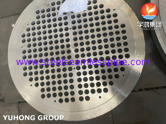 ASTM Copper Alloy Steel Baffle And Tubesheet For Heat Exchanger