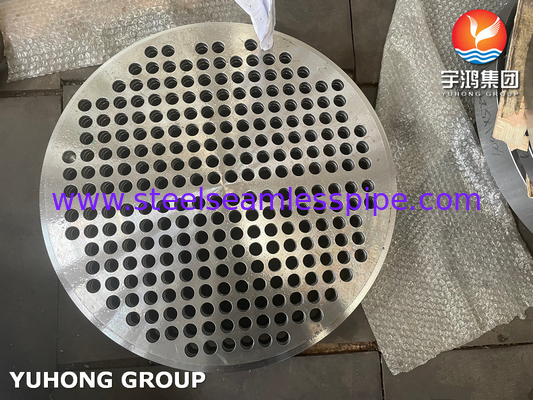 ASTM Copper Alloy Steel Baffle And Tubesheet For Heat Exchanger