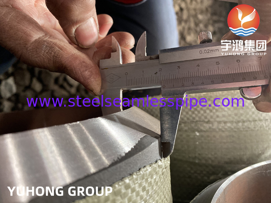 ASME SA335 P22 10&quot; SCH120 Seamless Boiler Pipes Black Painting Beveled End