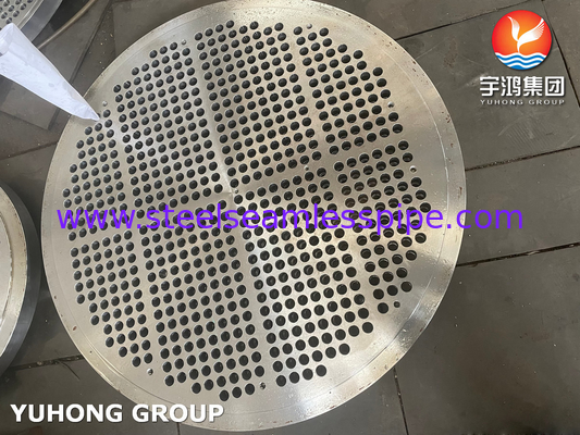 High Strength Steel Baffle And Tube Sheet Used In Heat Exchanger / Boiler / Air Conditing