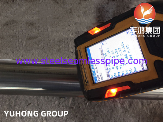 ASTM B729 UNS N08020 2.4660 Nikel Alloy 20 Seamless Pipe 100% UT