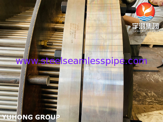 ASME SB171 C71500 Copper Nickel "70/30" Tubesheet For Heat Exchanger