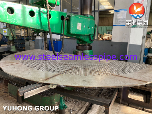 Customized Carbon Steel Baffle Plate Support Plate For Heat Exchanger