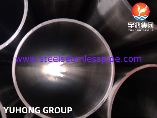 Food Grade Stainless Steel Sanitary Tubing ASTM A270 TP304 Polished / Mirror Surface