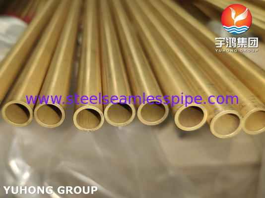 ASME SB111 C68700 Seamless Brass Tubes for Desalination of Seawater