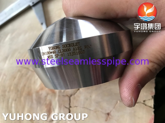 ASTM A182 F60, UNS S32205 Duplex Stainless Steel Sockolets Weldolets Class3000 MSS SP-97