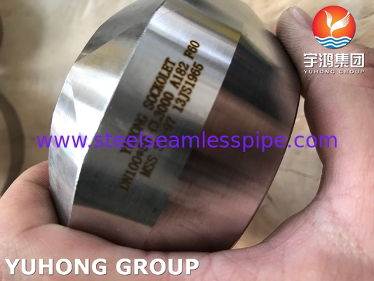 ASTM A182 F60, UNS S32205 Duplex Stainless Steel Sockolets Weldolets Class3000 MSS SP-97