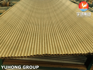 Copper Alloy Seamless Tubing Cupro Nickel Pipes And Tubes ASTM B111 C10200 C70400 C70600