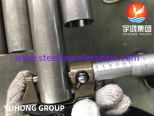 ASME SB163 Monel 400 UNS NO4400 Nickel Alloy SMLS Tube Evaporators Application