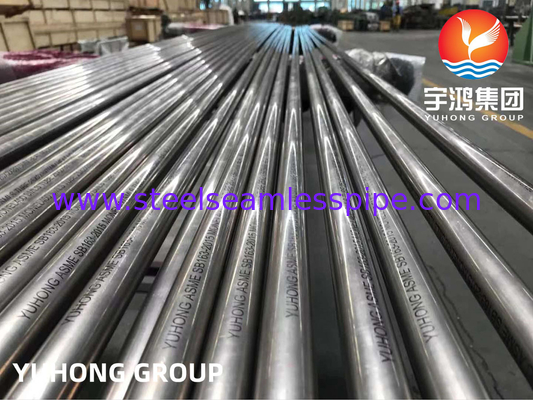 ASME SB163 Monel 400 UNS NO4400 Nickel Alloy SMLS Tube Evaporators Application