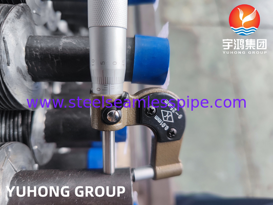 Asme Sa179 Carbon Steel Seamless Finned Tube Embedded Type For Air Cooler