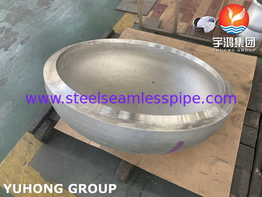 ASME SA240 SS321 Stainless Steel Heat Exchanger Elliptical Heads