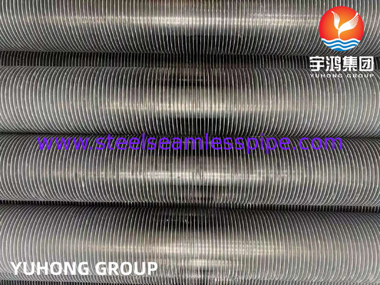 Customized Finned Tube with Aluminum Fin and Stainless Steel Base Tube for Heat Exchanger and Condenser Applications