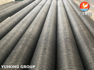Carbon Steel Base Tube Aluminum Finned Tube For Evaporator HT, ECT Available