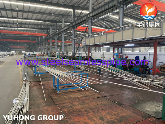 Seamless Stainless Steel Coil Tubing Bright Annealed  A269 TP316L For Gas Transport