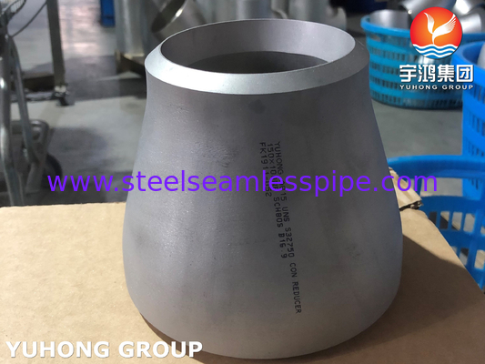 Large Diameter ASTM A815 UNS S32750 Reducer Con.