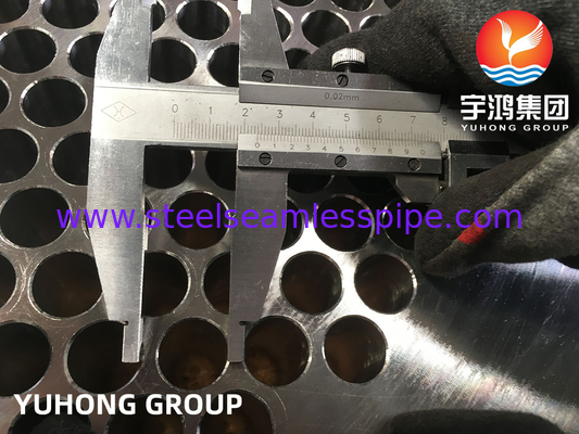 ASME SA182 F316l Tubesheet For Floating Head Exchanger Shell Heat Exchanger