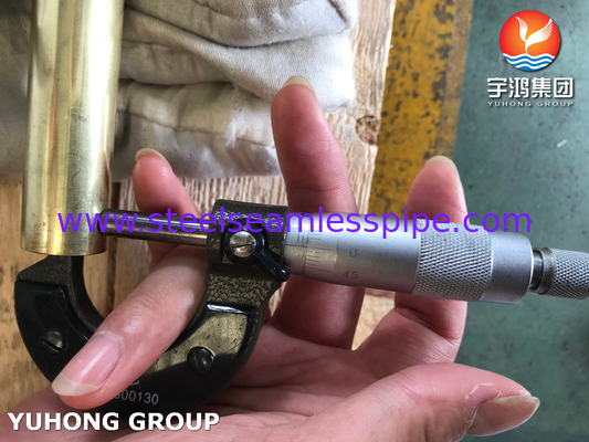 ASME SB111 C44300 Admiralty Brass Tube O61 Cold Finished for Heat Exchanger
