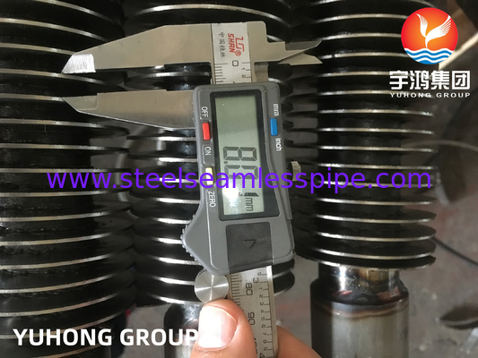 HFW Finned Tube ASTM A213 T12 Alloy Stainless Steel Tube TP304 Fin for Power Plant