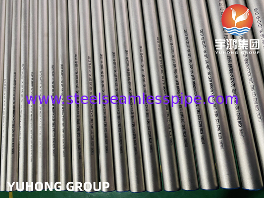 ASTM B622 UNS NO6022 Hastelloy C22 Low Carbon Nickel Alloy Seamless Tubes