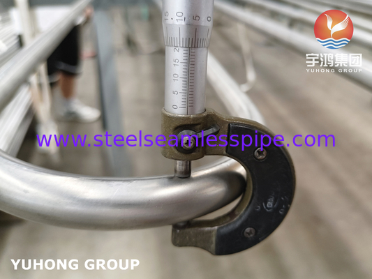 SA213 TP304 STAINLESS STEEL SEAMLESS U BEND TUBE BRIGHT ANNEALED