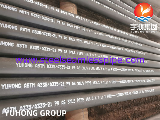 ASTM A335 P9 Seamless Alloy Steel Tubes For Power Plants