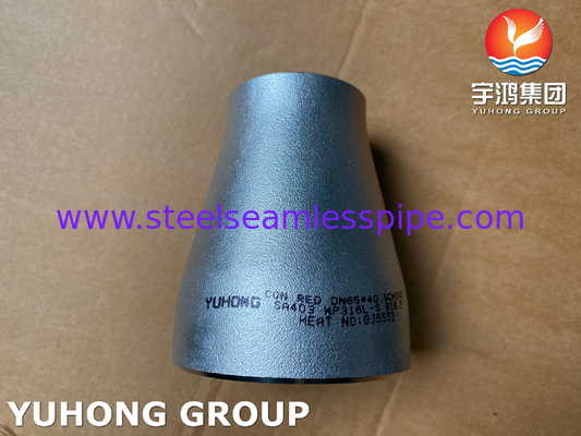 ASTM A403 WP316L-S Stainless Steel Concentric Reducer BW Fitting ANSI B16.9