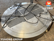 ASME SA516 Gr.70N Carbon Steel Stationary Tubesheet Heat Exchanger Parts