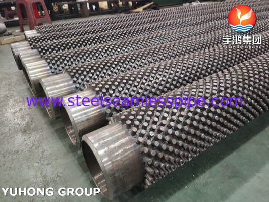 Alloy Steel Pipe ASTM A335 P9 with 11Cr Studded Fin tube  for reactor feed heater, Recovery Furnace application