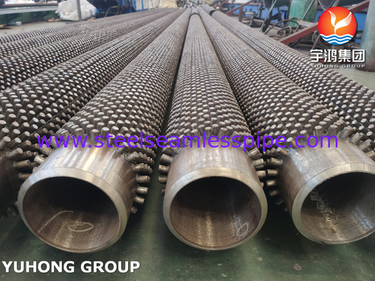 Alloy Steel Pipe ASTM A335 P9 with 11Cr Studded Fin tube  for reactor feed heater, Recovery Furnace application