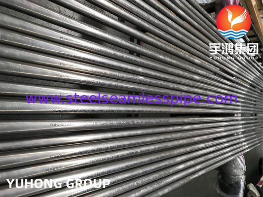 ASTM B163 UNS N04400 Nickel Alloy 400 Seamless Tube Condensador