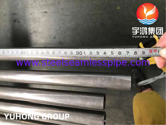 ASTM B163 UNS N06600 Nickel Chromium Iron Alloy Seamless Tube Condensador