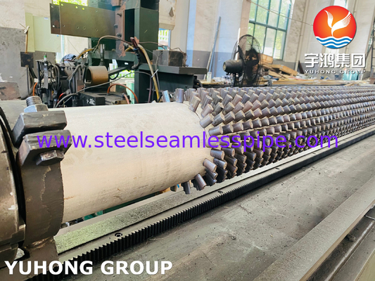 High Frequency Welded Fin Tube TP347 Stainless Steel Tube 11Cr Studed Pin for Boiler