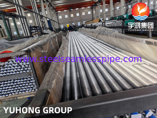 Carbon Steel Seamless Fin Tube SA179 Al Embedded Finned Tube heat exchanger